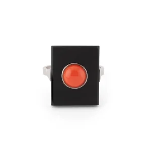 Bague ancienne corail "Kakima"