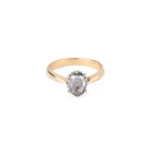 Bague ancienne d'origine provençale en diamant "Oddon"