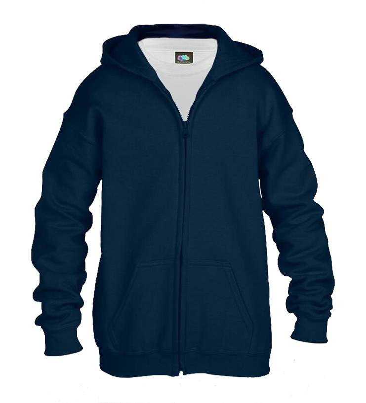 Sweat zippé à capuche Enfant – Image 2
