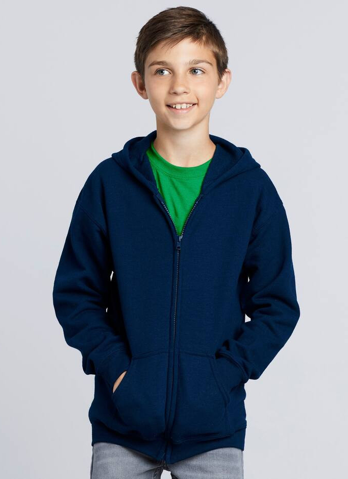 Sweat zippé à capuche Enfant – Image 3