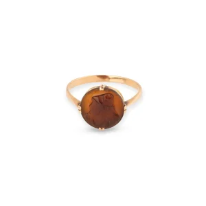 Bague ancienne camée "Narjis"