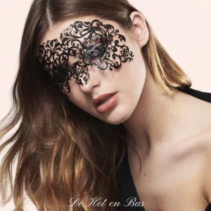 Masque adhésif en vinyle noir - Dalila