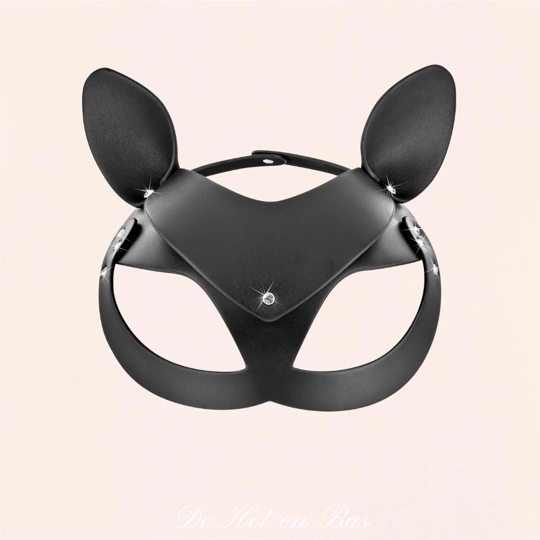 Masque oreilles de chat noir - Catwoman – Image 2